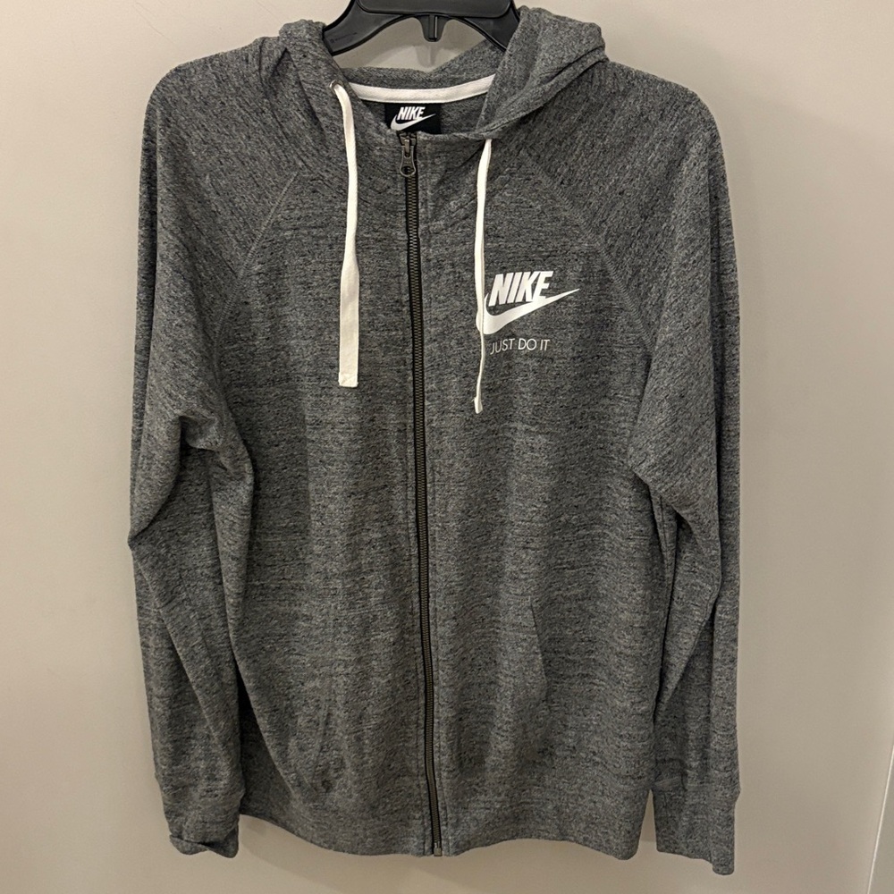 Nike Charcoal Full-Zip Hoodie